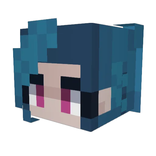topeli241 Minecraft avatar head, 3D render