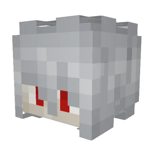 topgun_360 Minecraft avatar head, 3D render