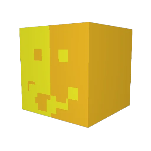 topi______ Minecraft avatar head, 3D render