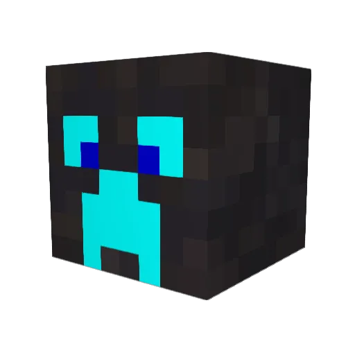 topkid20 Minecraft avatar head, 3D render