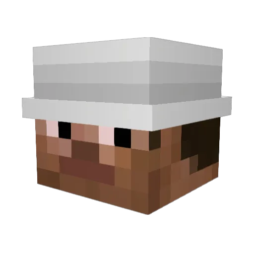 tor54 Minecraft avatar head, 3D render