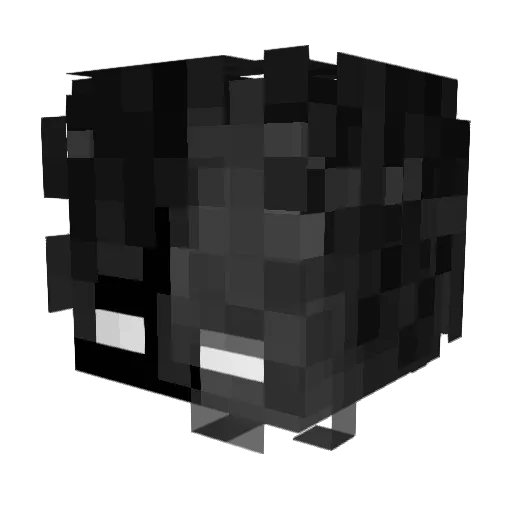 tora0527 Minecraft avatar head, 3D render