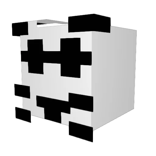 tora1935 Minecraft avatar head, 3D render