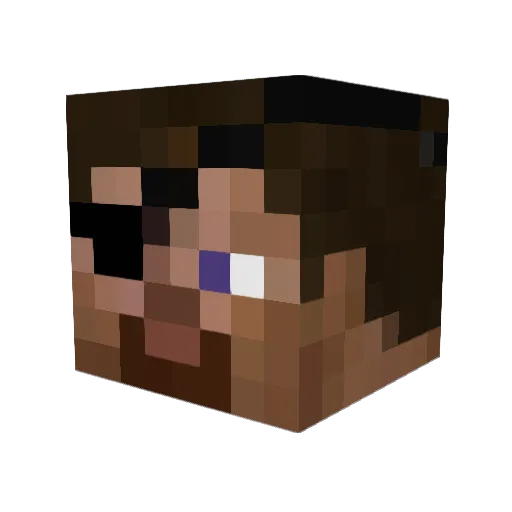 torakk04 Minecraft avatar head, 3D render