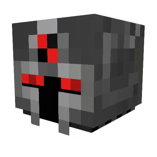 toraxe Minecraft avatar head, 3D render