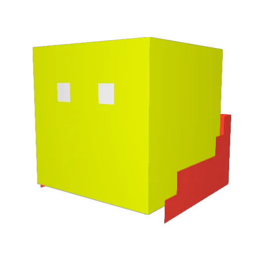 torbj Minecraft avatar head, 3D render