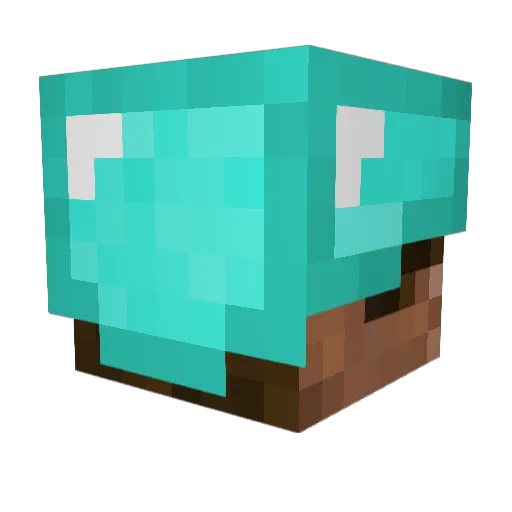 tordoliver Minecraft avatar head, 3D render