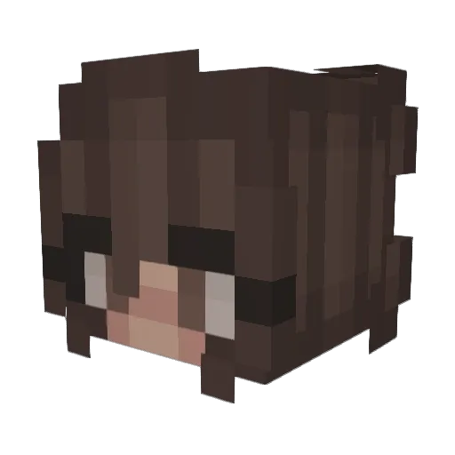 toriaston Minecraft avatar head, 3D render
