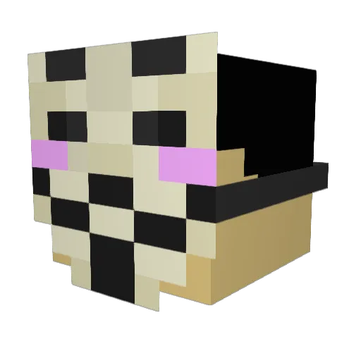 toridriver Minecraft avatar head, 3D render