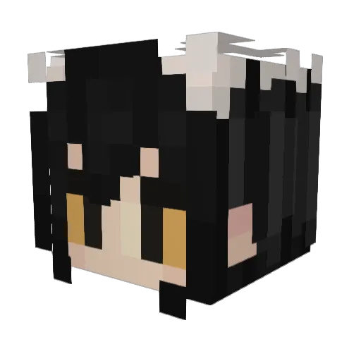 torimaru1012 Minecraft avatar head, 3D render