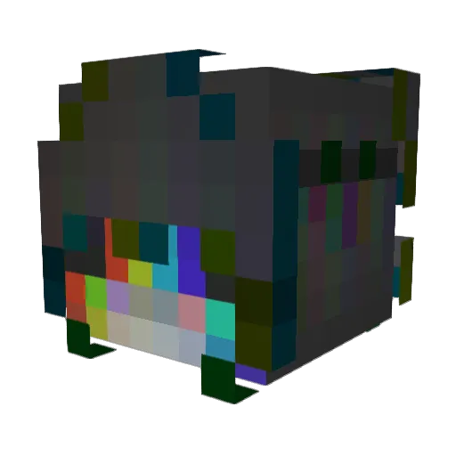 toriniku717 Minecraft avatar head, 3D render