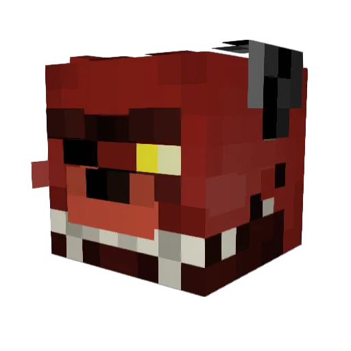 torislack Minecraft avatar head, 3D render