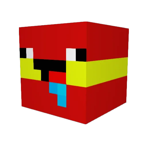tormenta60 Minecraft avatar head, 3D render