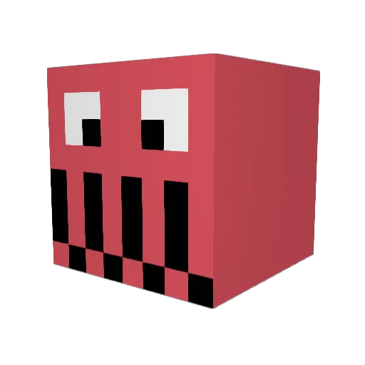 tornmaverick Minecraft avatar head, 3D render