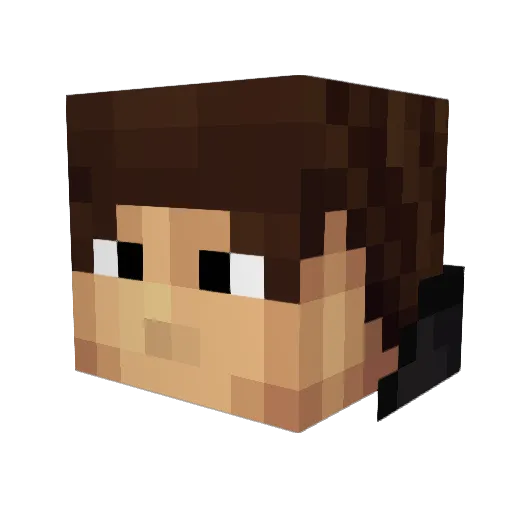 torode1 Minecraft avatar head, 3D render