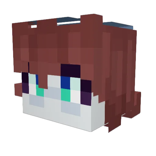 torontoceros Minecraft avatar head, 3D render