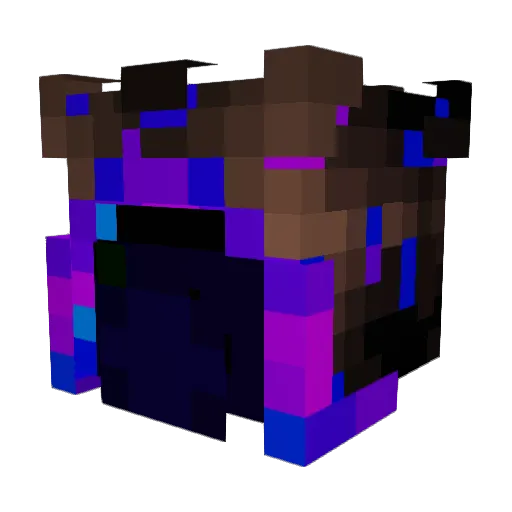 torrente525 Minecraft avatar head, 3D render