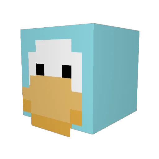 tortilla4201 Minecraft avatar head, 3D render