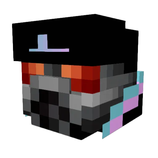 tortipouss59 Minecraft avatar head, 3D render