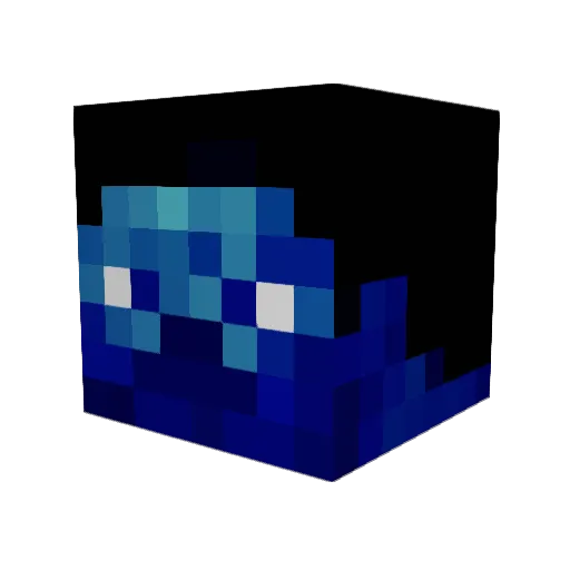 tortoiseking1 Minecraft avatar head, 3D render
