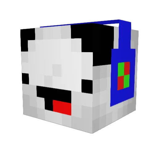 torttu00 Minecraft avatar head, 3D render