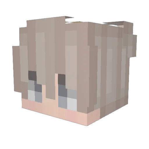 toru623 Minecraft avatar head, 3D render