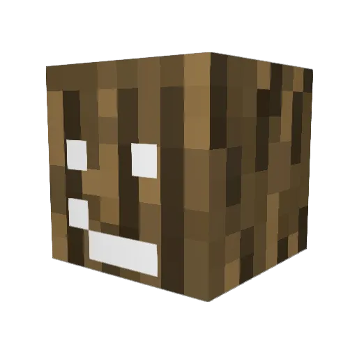 tosik__ Minecraft avatar head, 3D render
