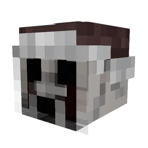 tostik582 Minecraft avatar head, 3D render