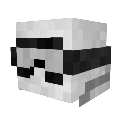 tot101010 Minecraft avatar head, 3D render