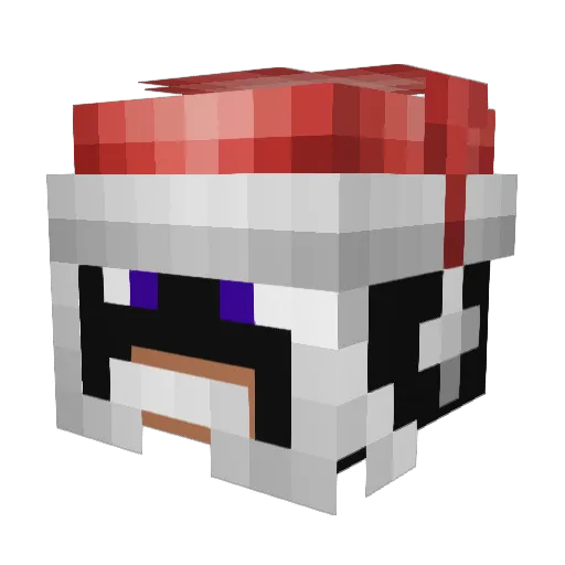 totalpwnage7 Minecraft avatar head, 3D render
