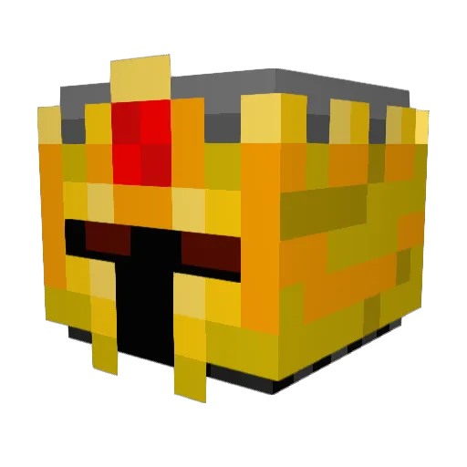 toter55 Minecraft avatar head, 3D render