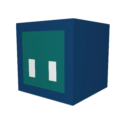 totitoproso Minecraft avatar head, 3D render