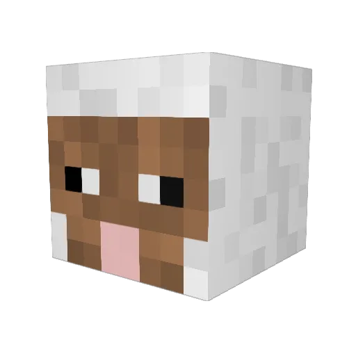 toto0401 Minecraft avatar head, 3D render
