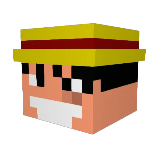 toto38890 Minecraft avatar head, 3D render