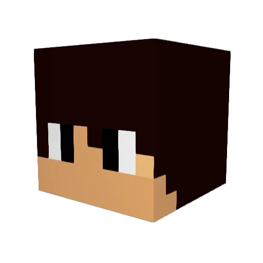 toto7653195 Minecraft avatar head, 3D render