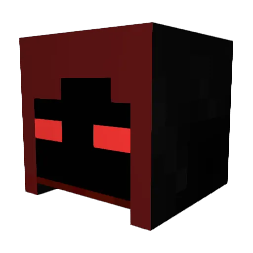 totolamalice Minecraft avatar head, 3D render
