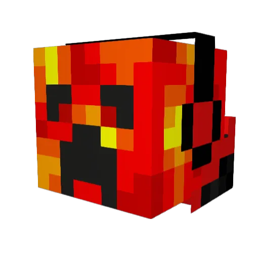totopro1999 Minecraft avatar head, 3D render