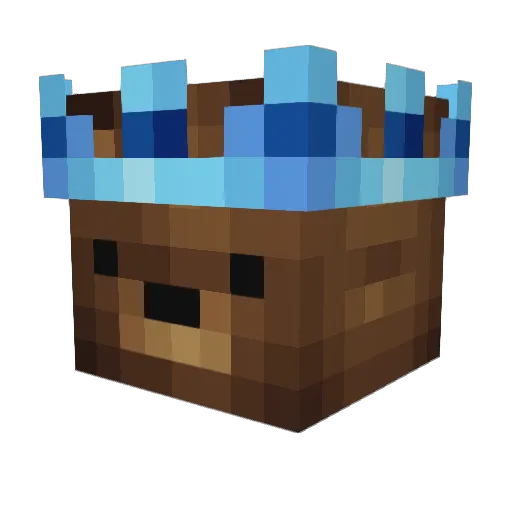 tottenhamwisps Minecraft avatar head, 3D render