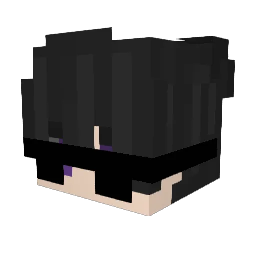 totya67 Minecraft avatar head, 3D render