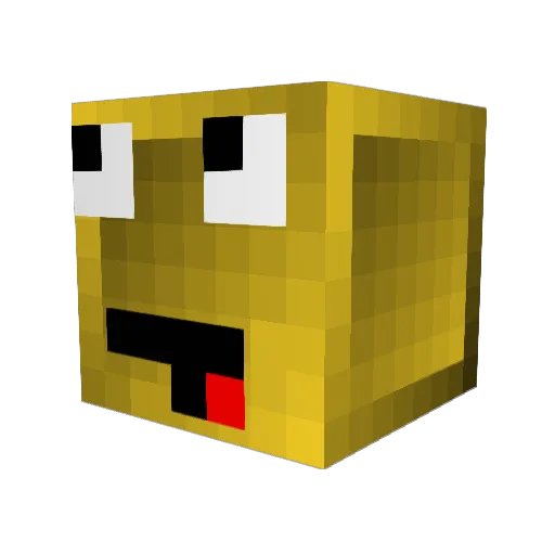 touchdown1918 Minecraft avatar head, 3D render