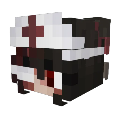 toughpickle76 Minecraft avatar head, 3D render