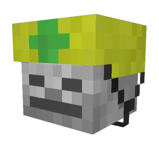 touhu123 Minecraft avatar head, 3D render