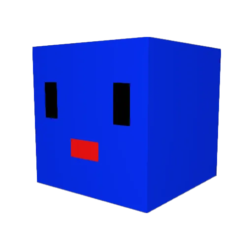 toui1011 Minecraft avatar head, 3D render