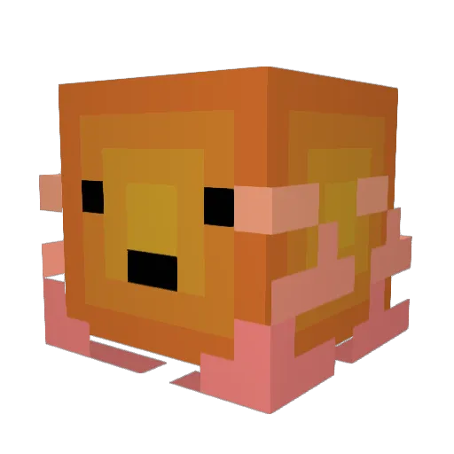 toulu Minecraft avatar head, 3D render
