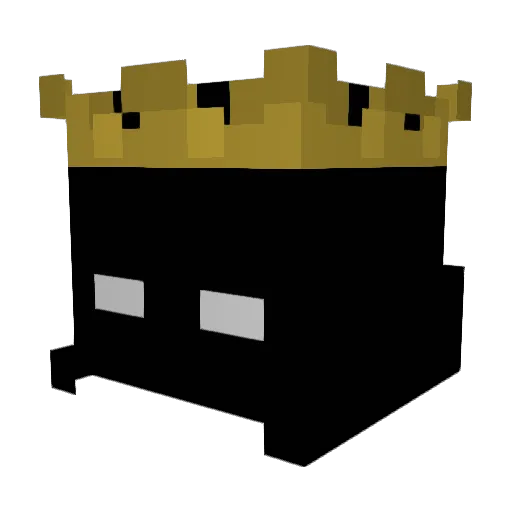 tow_materi Minecraft avatar head, 3D render