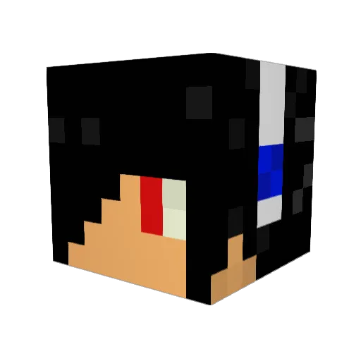 tower1212 Minecraft avatar head, 3D render