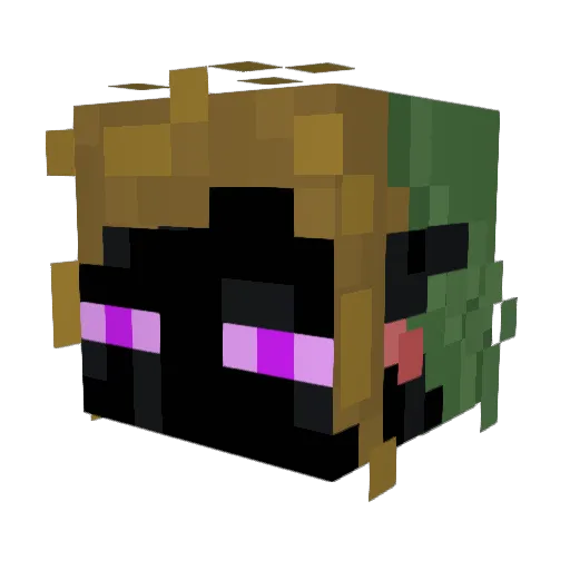 towiii374 Minecraft avatar head, 3D render