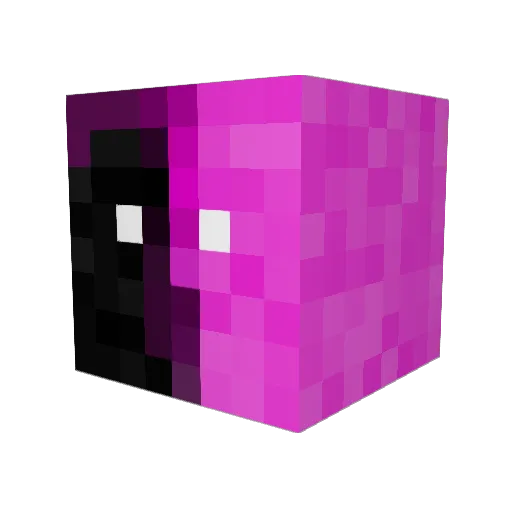 tox1c_user Minecraft avatar head, 3D render