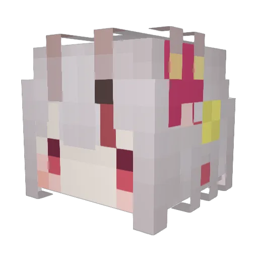 toxic5129 Minecraft avatar head, 3D render