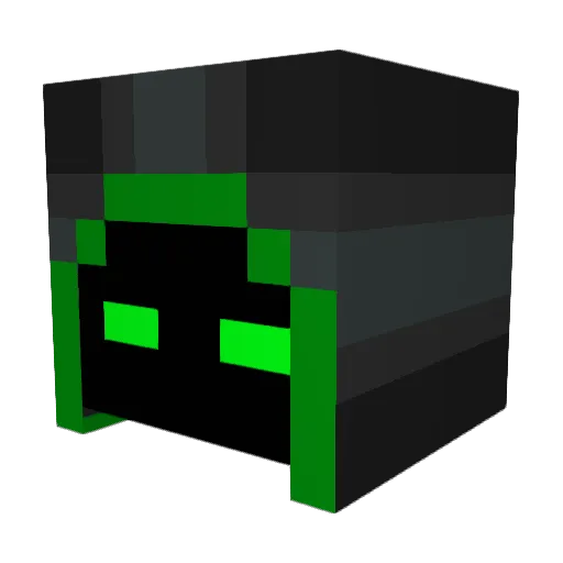 toxicantcrown26 Minecraft avatar head, 3D render
